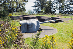 Fort Columbia gun 1