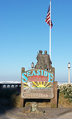 seaside sign